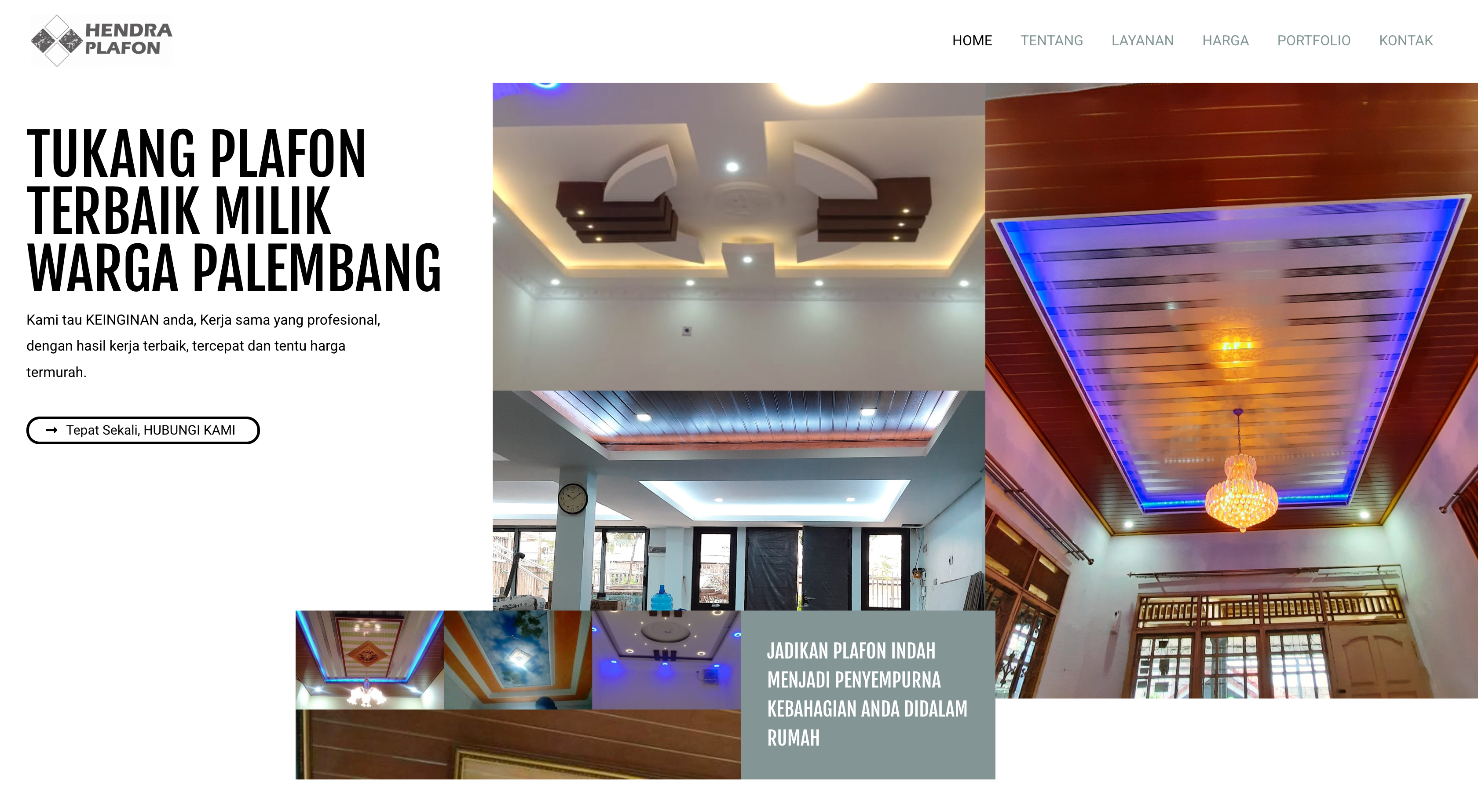 Tukang Plafon Palembang